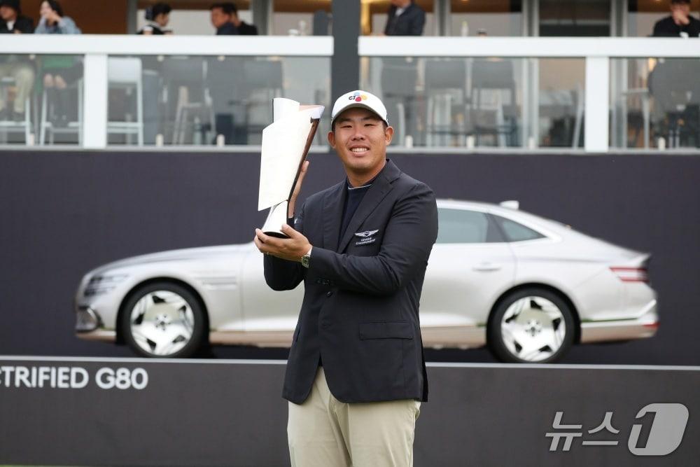 본문 이미지 - 지난해 제네시스 챔피언십에서 우승했던 안병훈. &#40;KPGA 제공&#41;