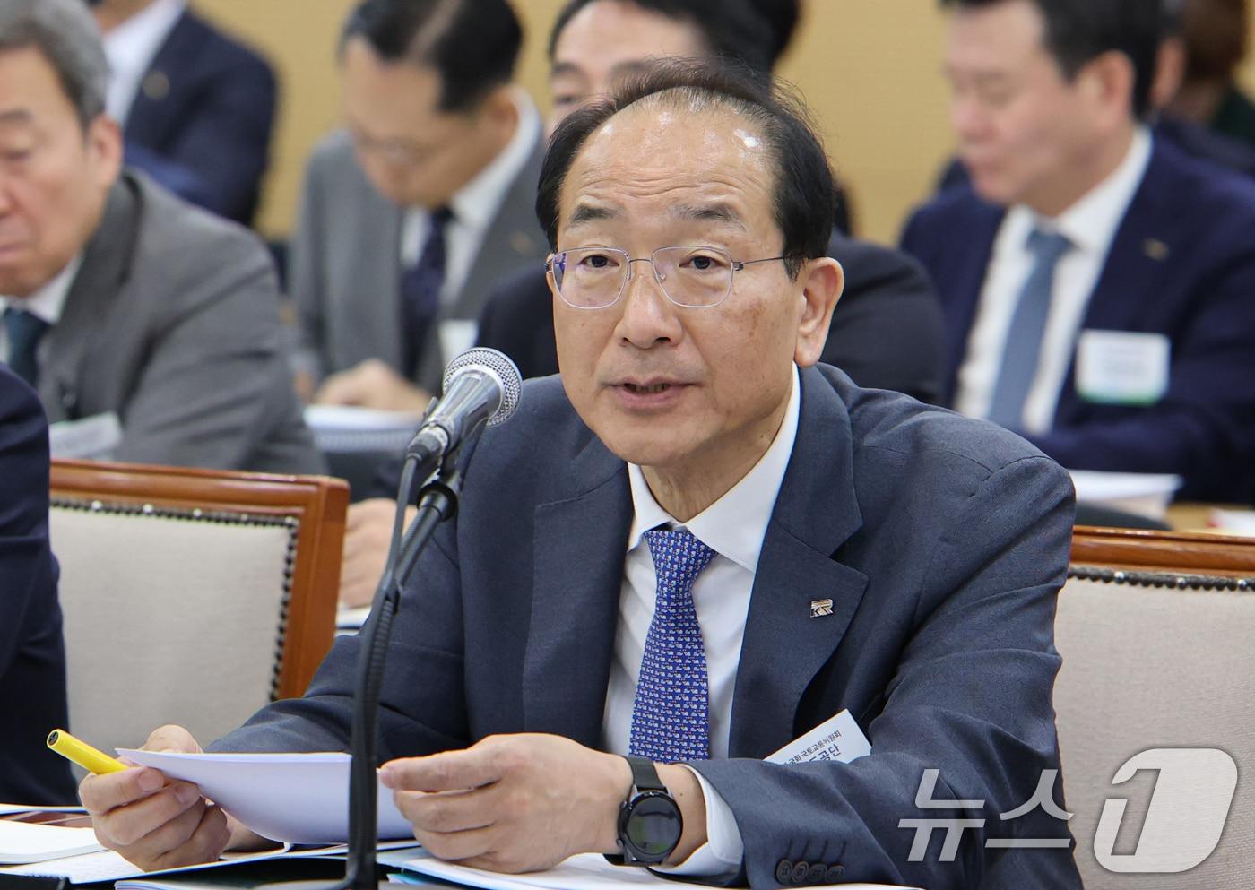 이성해 국가철도공단 이사장. (자료사진) /뉴스1 ⓒ News1 김기태 기자