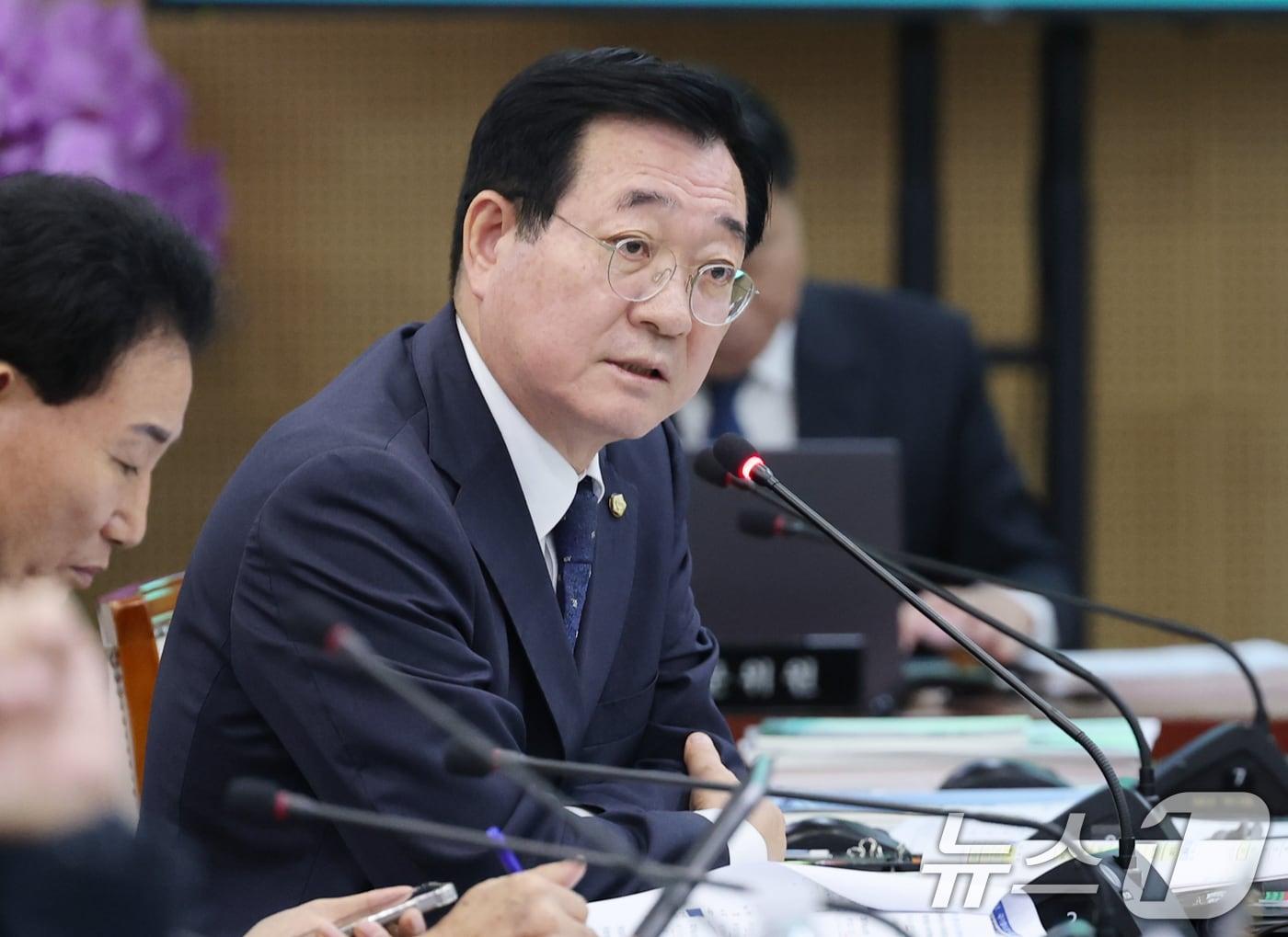 본문 이미지 - 민홍철 더불어민주당 의원. 2025.10.21/뉴스1 ⓒ News1 김기태 기자
