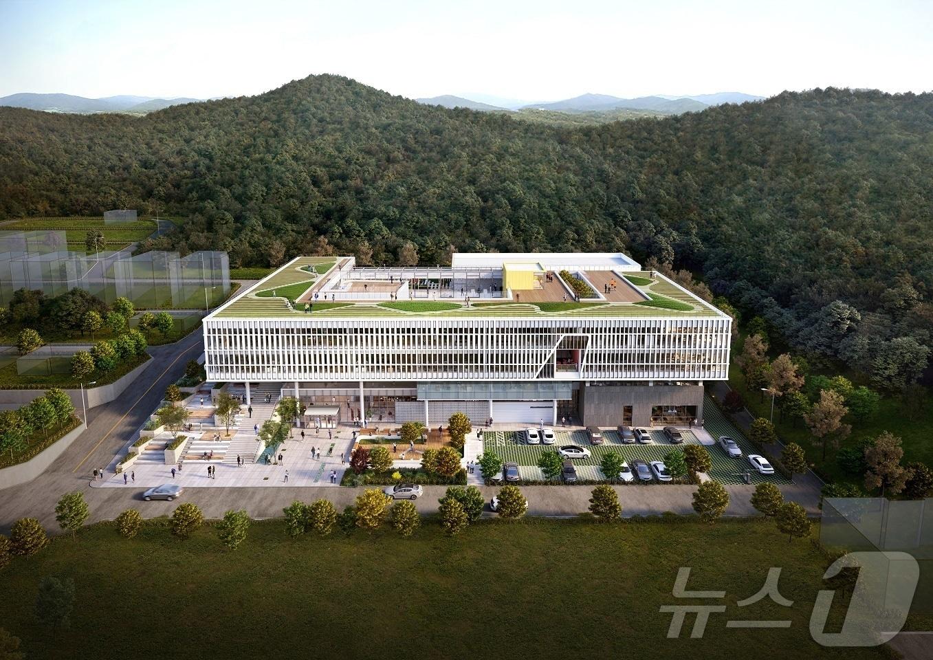 본문 이미지 - 순천 그린바이오 특화 지식산업센터 조감도.&#40;순천시 제공. 재판매 및 DB금지&#41; 