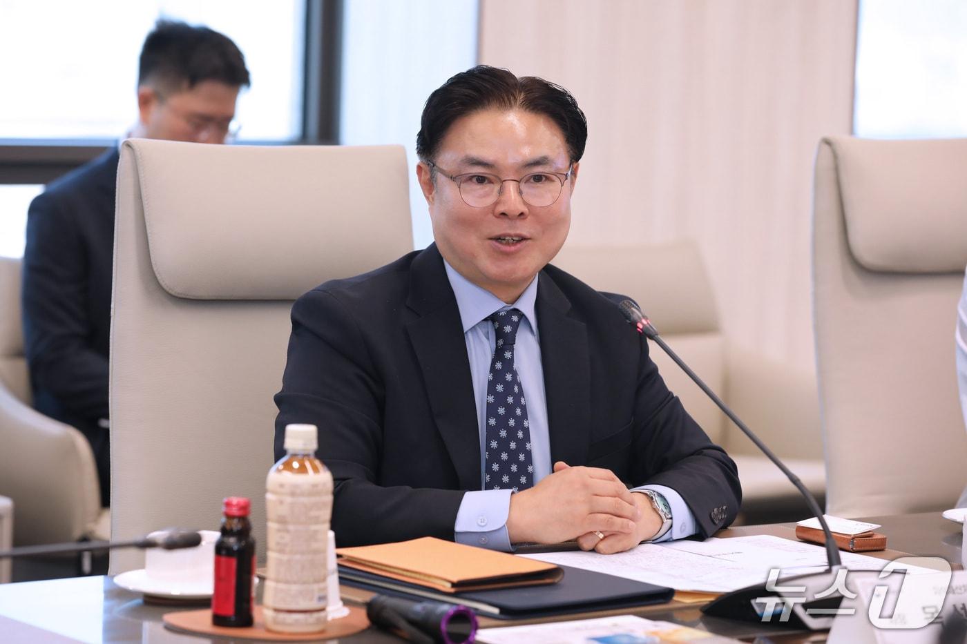 목성호 지식재산처장 직무대리가 인사말을 하고 있다. (지식재산처 제공.재판매 및 DB금지)/뉴스1 