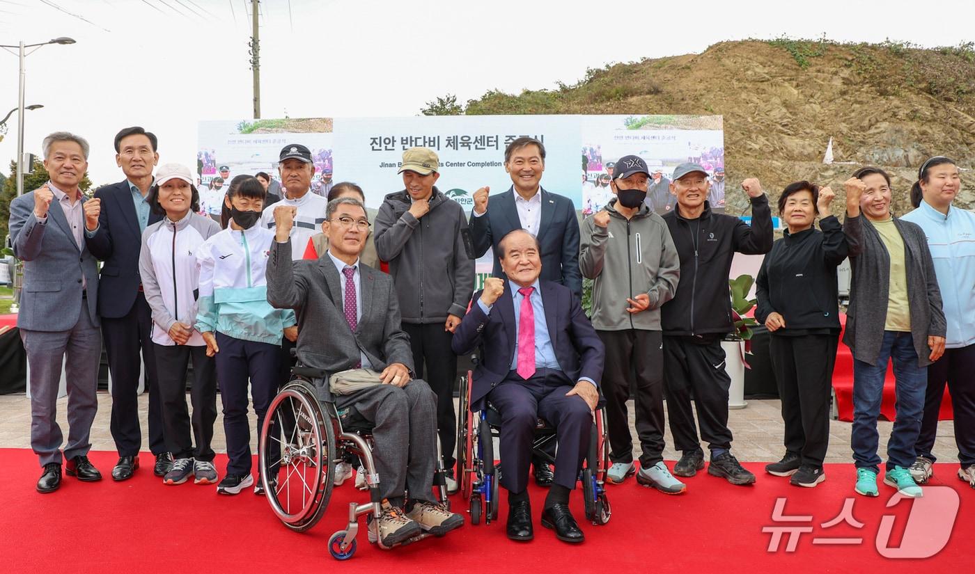 21일 전북 진안군이 장애인과 비장애인이 함께 사용할 반다비 체육센터 준공식을 갖고 있다.&#40;진안군제공. 재판매 및 DB금지&#41;2025.10.21/뉴스1