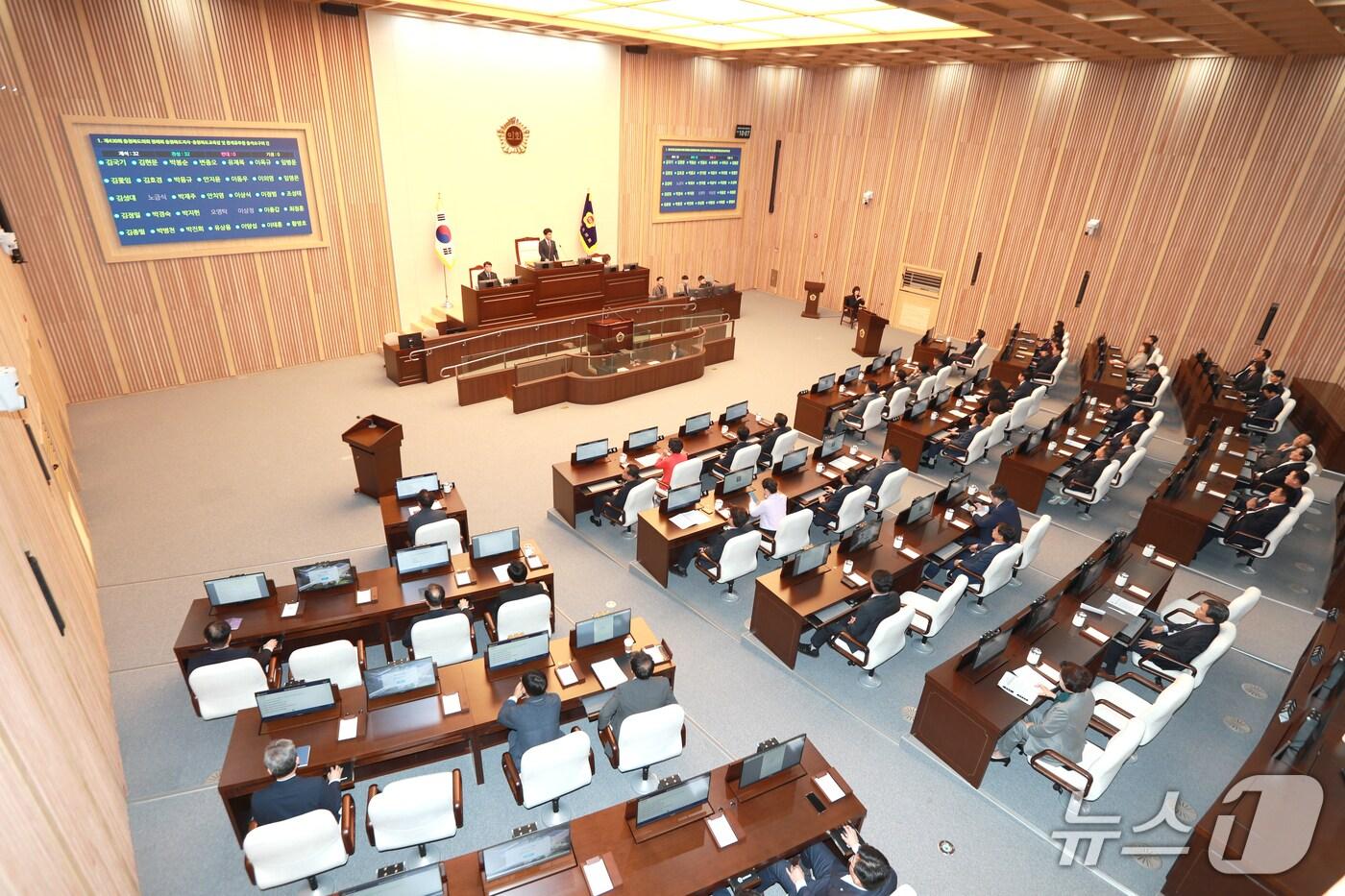 충북도의회 429회 임시회 2차 본회의