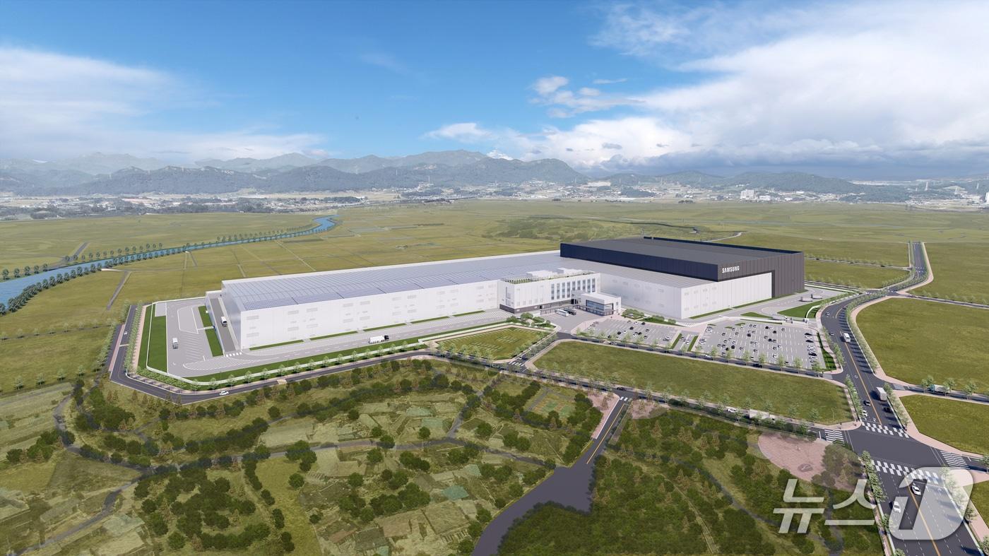 전북 고창 삼성전자 스마트허브단지 메인조감도.(고창군 제공. 재판매 및 DB금지)