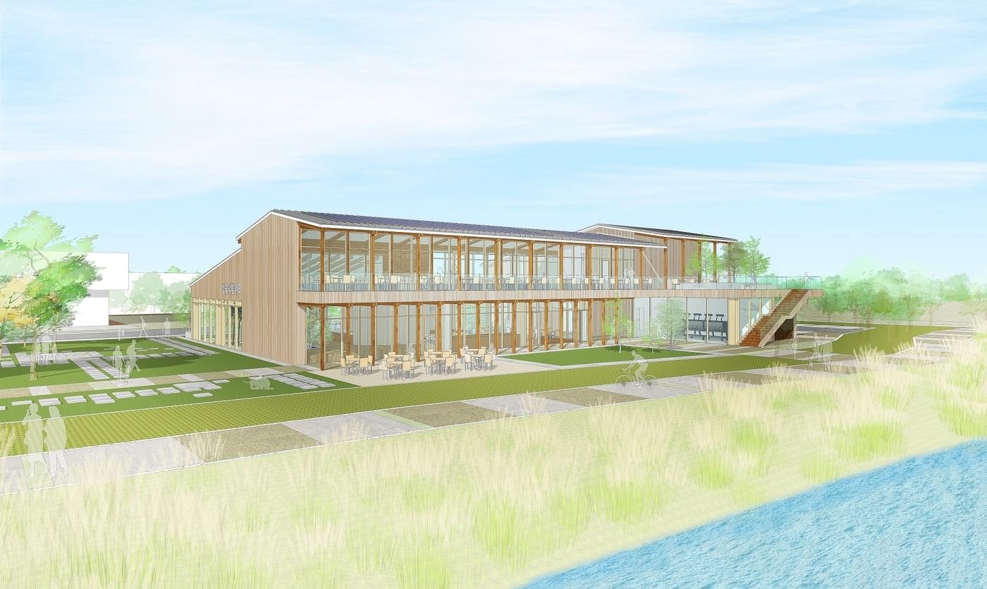 진천 참숯힐빙파크 투시도.(진천군 제공)/뉴스1