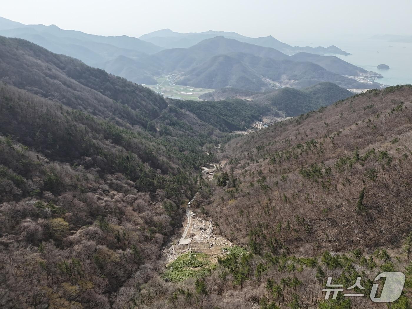 본문 이미지 - 남해 대장군지 전경.(남해군 제공. 재판매 및 DB금지)