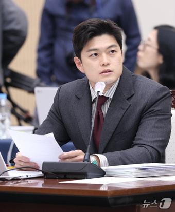 본문 이미지 - 김용태 국민의힘 의원. 2025.10.22 ⓒ 뉴스1 자료사진