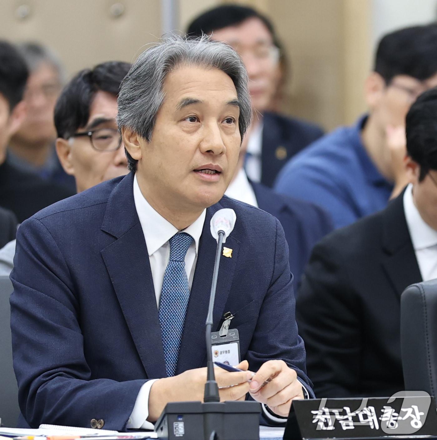 본문 이미지 - 이근배 전남대학교 총장 2025.10.22 ⓒ 뉴스1 유경석 기자