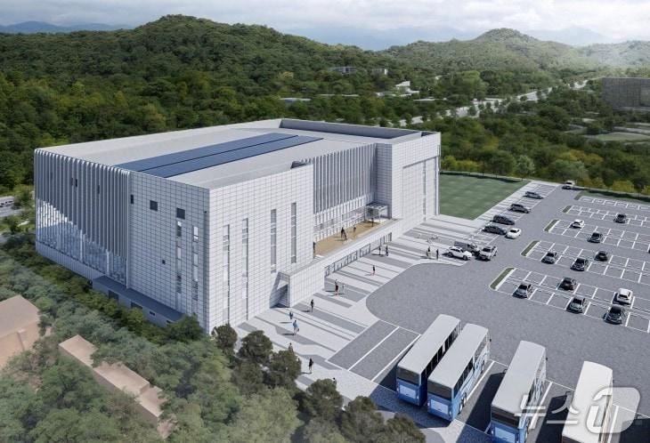 본문 이미지 - 강원 원주시 태장복합체육센터 조감도. &#40;원주시 제공. 재판매 및 DB금지&#41; 2025.10.22/뉴스1