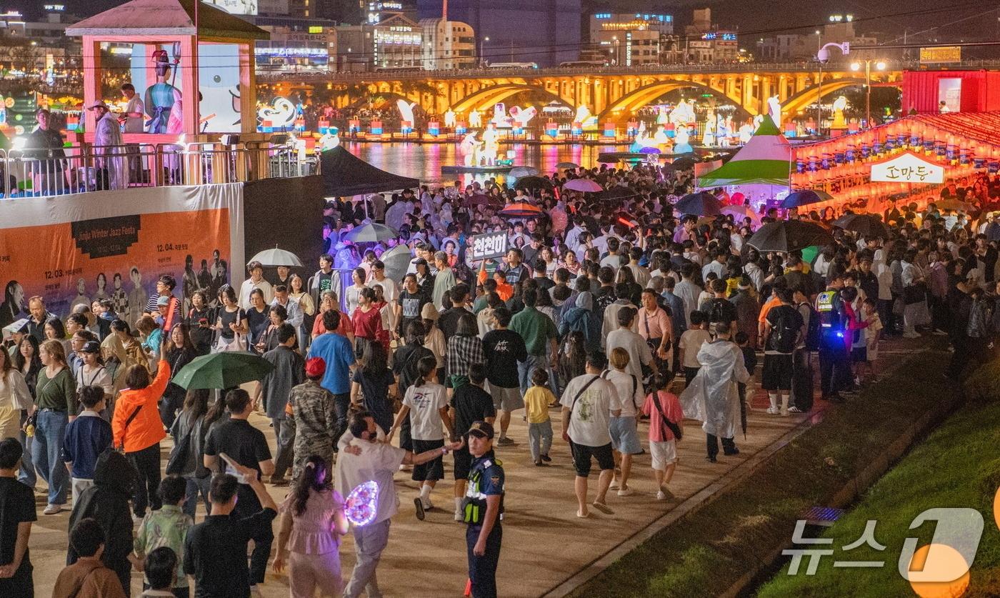 2025 진주남강유등축제 행사장(진주시 제공. 재판매 및 DB금지).