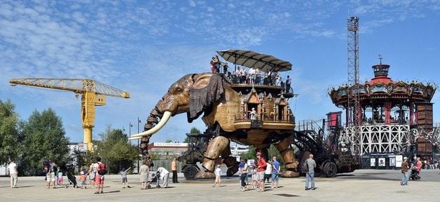 본문 이미지 - 기계섬의 자이언트 코끼리(Machines de l'&icirc;le 제공) 