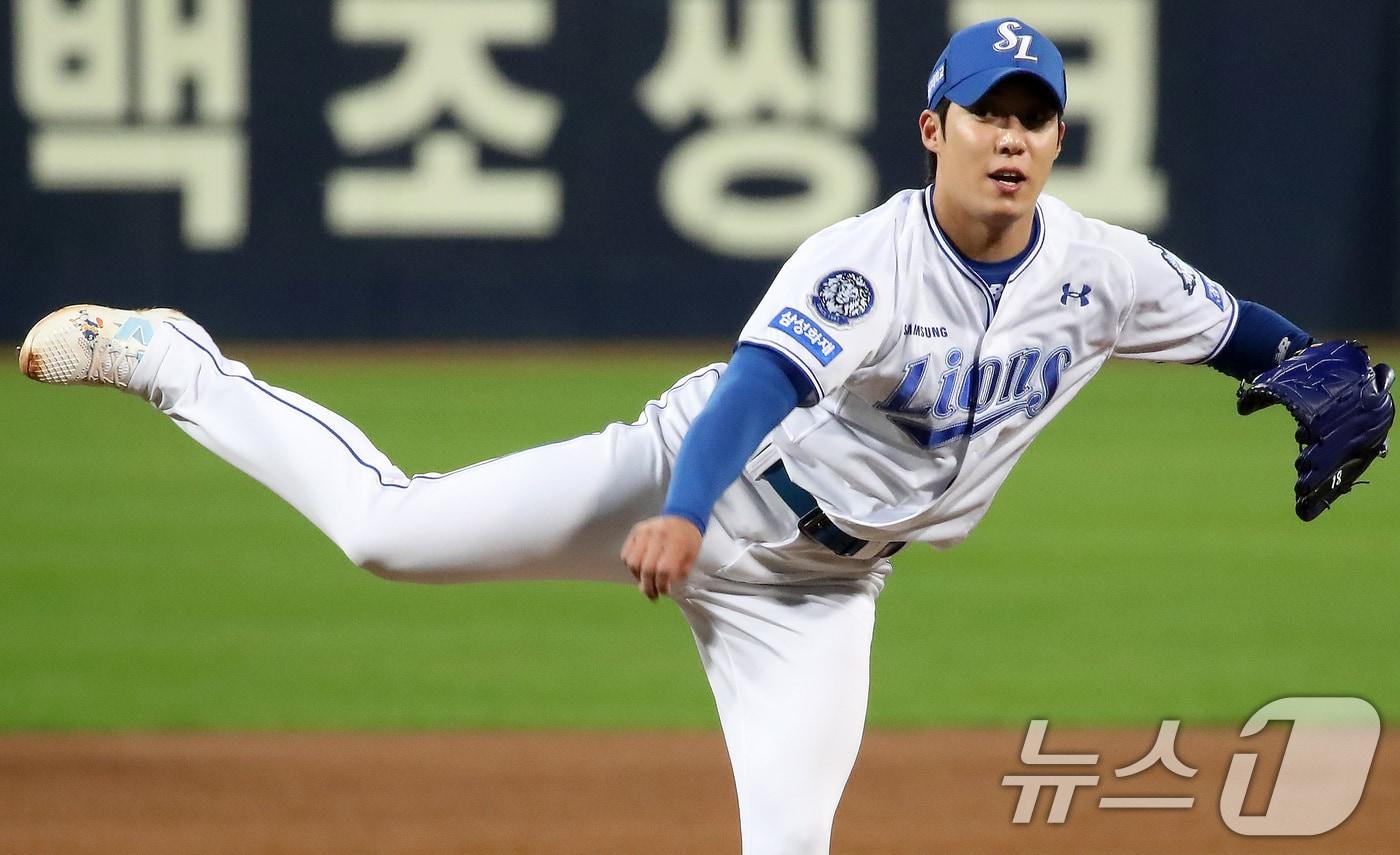 본문 이미지 - 삼성 라이온즈 원태인. /뉴스1 DB ⓒ News1 공정식 기자