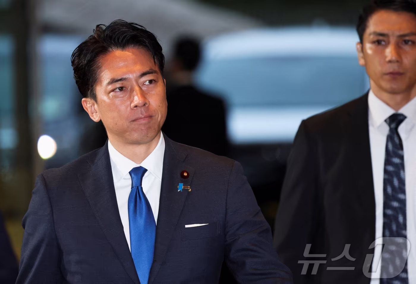 고이즈미 신지로 일본 방위상. ⓒ 로이터=뉴스1 ⓒ News1 윤다정 기자