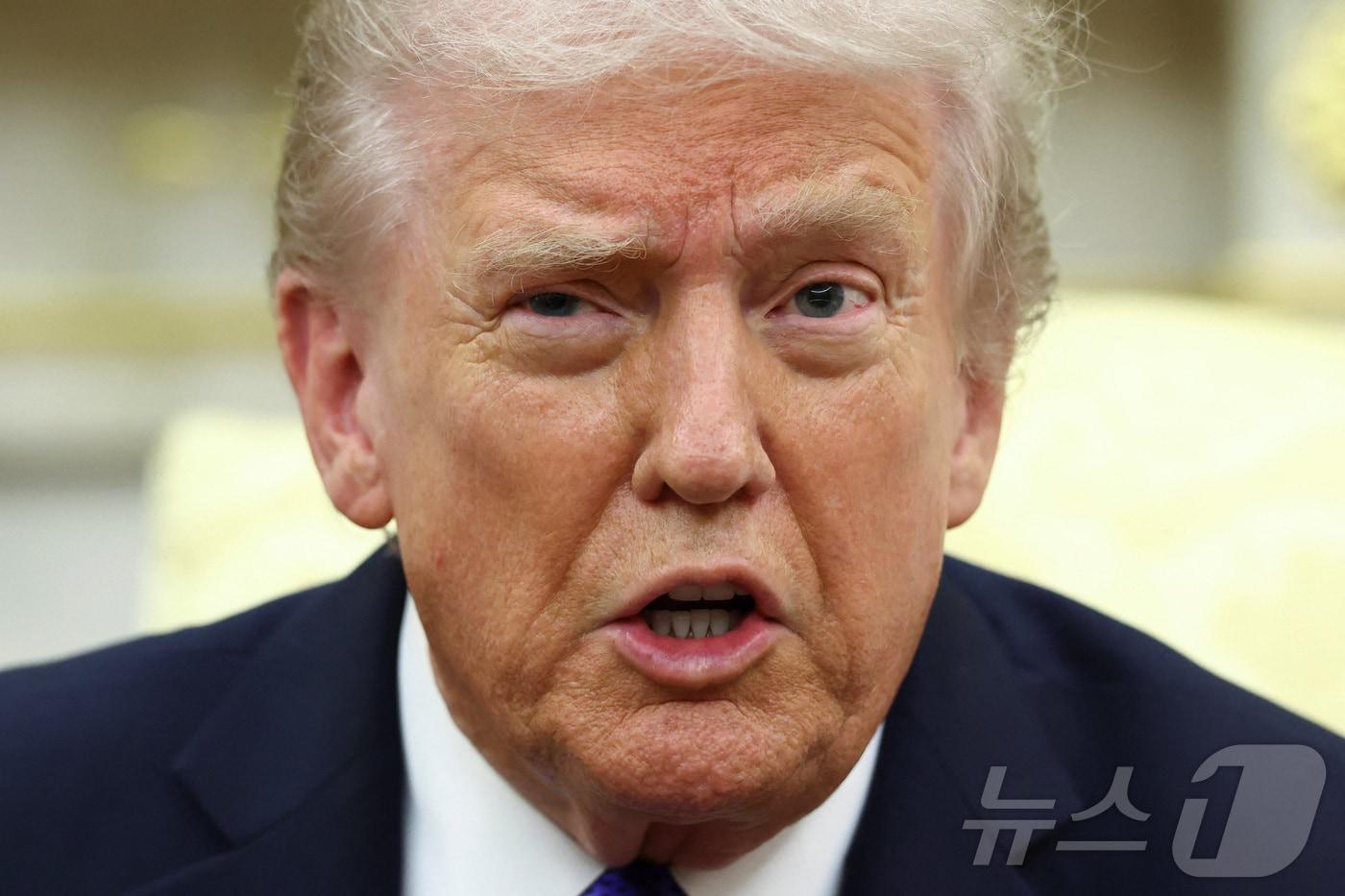 도널드 트럼프 미국 대통령. ⓒ 로이터=뉴스1 ⓒ News1 류정민 특파원