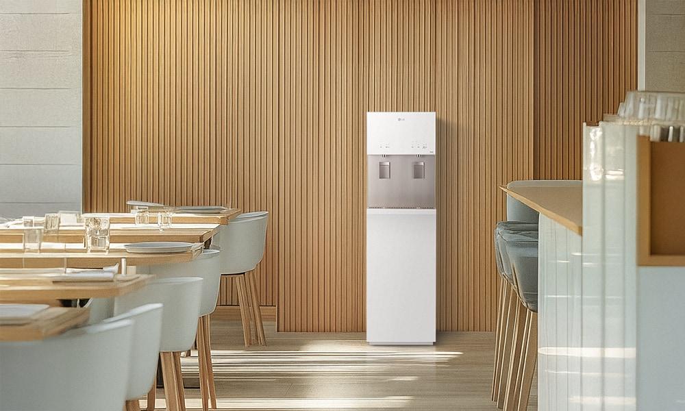 본문 이미지 - LG 퓨리케어 오브제컬렉션 스탠드 정수기 2025년형 신모델.(LG전자 제공)