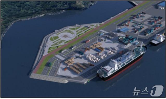 본문 이미지 - 제주외항 2단계 사업 조감도(제주도 제공. 재판매 및 DB금지)/뉴스1