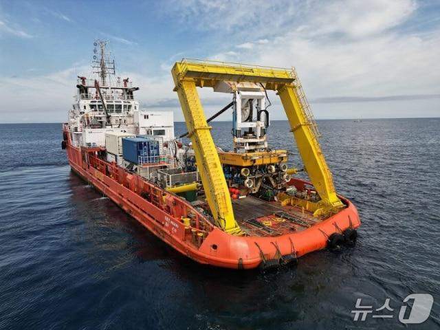 본문 이미지 - LS마린솔루션의 미래로호. (사진제공 = LS마린솔루션) 