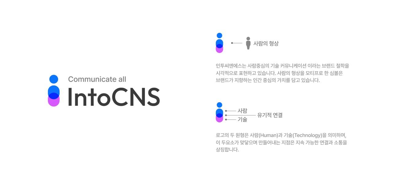 본문 이미지 - 인투씨엔에스에서 리뉴얼한 CI와 BI ⓒ 뉴스1