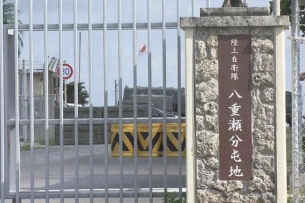 본문 이미지 - 육상자위대 오키나와 야에세 분둔지의 모습. (RBK류큐방송 갈무리)