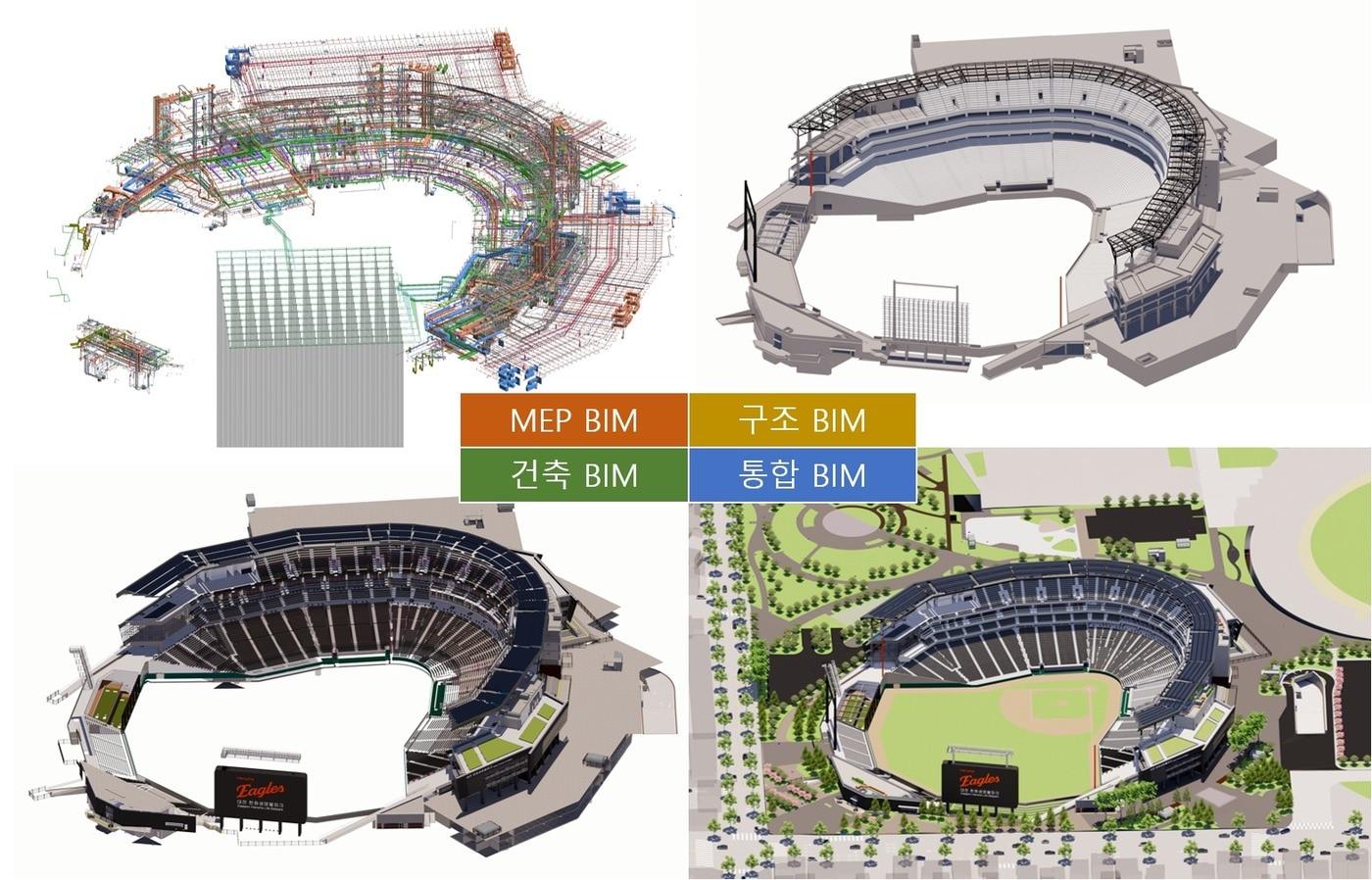 BIM 모델 구축 이미지(계룡건설 제공).뉴스1 ⓒ News1