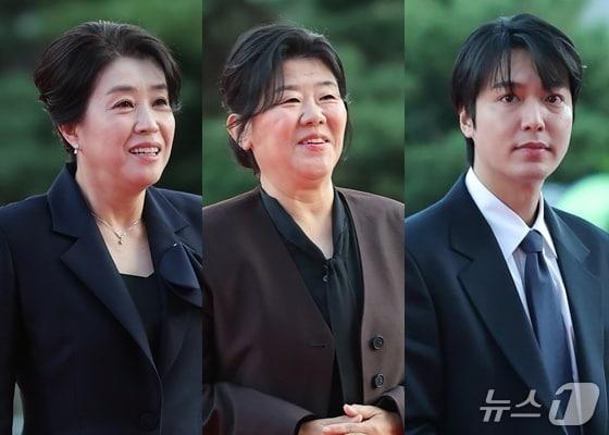 본문 이미지 - (왼쪽부터) 김미경, 이정은, 이민호 ⓒ 뉴스1