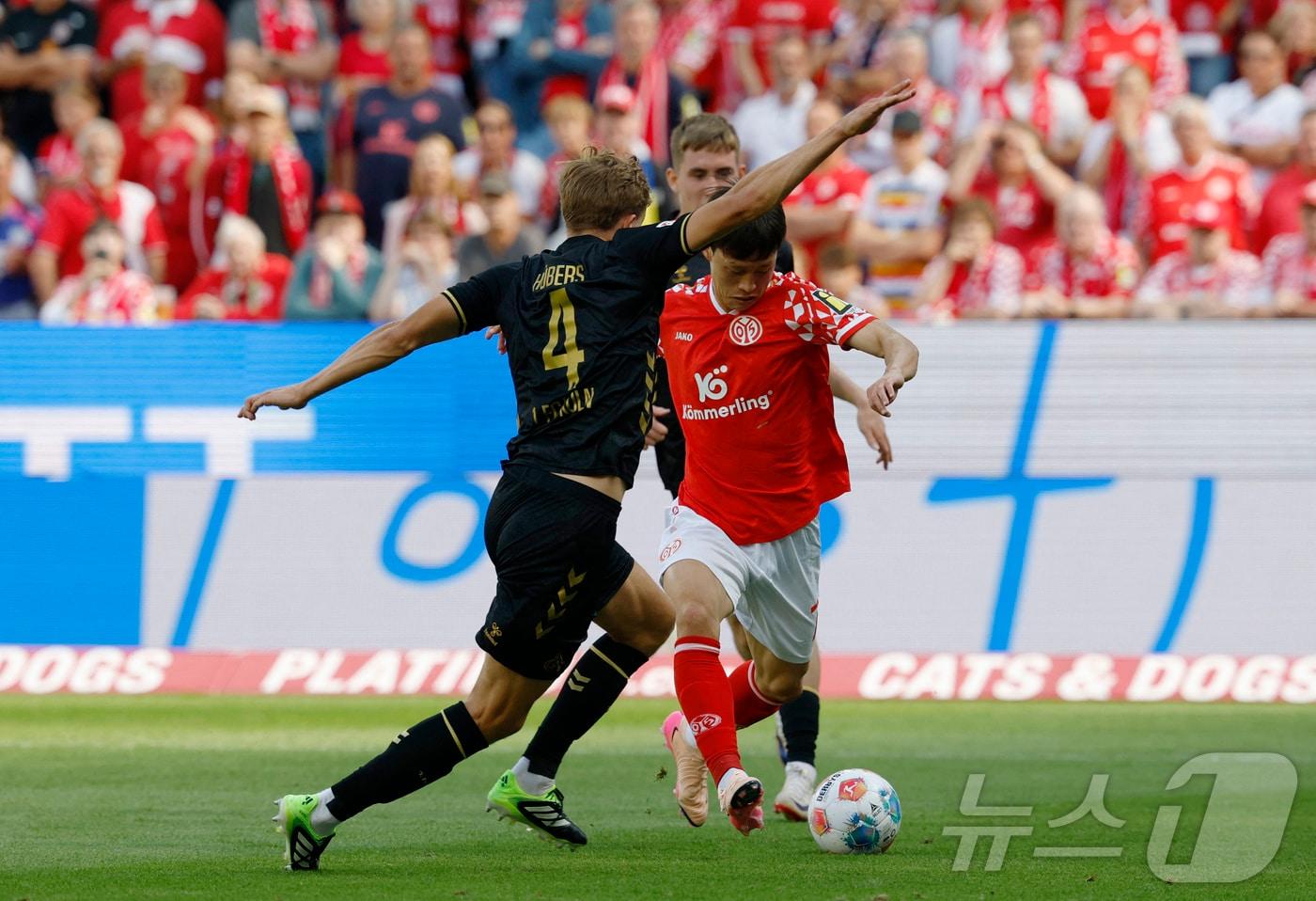 본문 이미지 - 마인츠 이재성. ⓒ 로이터=뉴스1