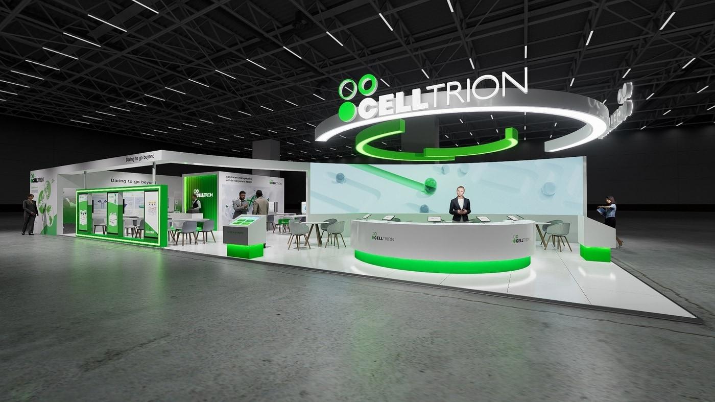 셀트리온이 CPHI 전시회에서 대형 부스를 설치하고 글로벌 파트너링 강화를 추진한다.&#40;셀트리온 제공&#41;/뉴스1