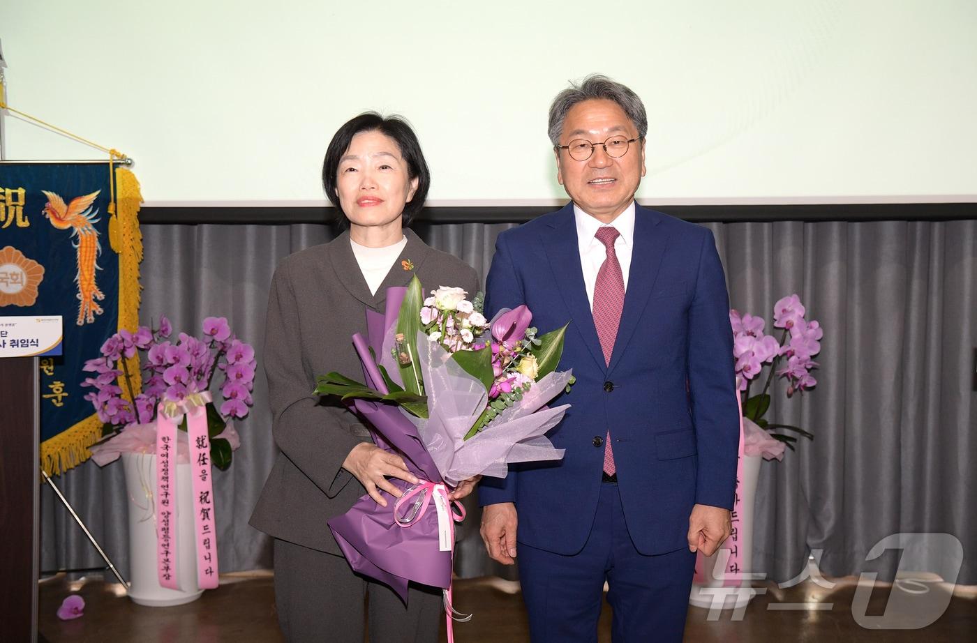 오미란 광주여성가족재단 대표이사 취임&#40;광주여성가족재단 제공. 재판매 및 DB금지&#41; /뉴스1 