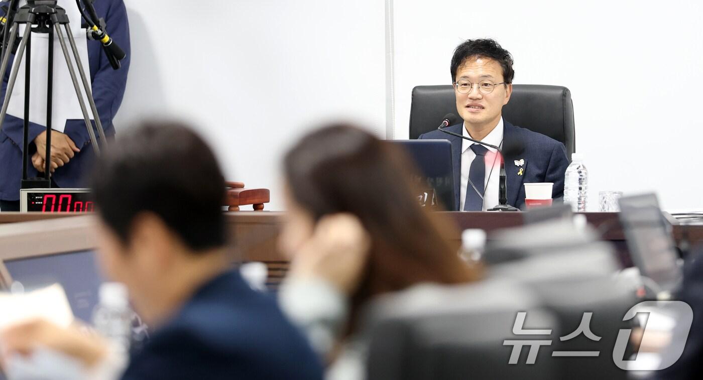 박주민 국회 보건복지위원회 위원장./뉴스1 ⓒ News1 유경석 기자