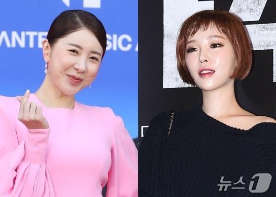 본문 이미지 - 서인영(왼쪽), 가인 ⓒ 뉴스1