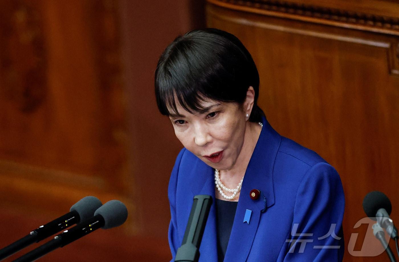 다카이치 사나에 일본 총리. 2025.10.24 ⓒ 로이터=뉴스1 ⓒ News1 김지완 기자