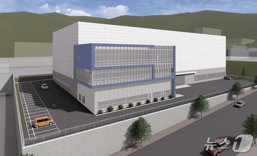 본문 이미지 - 항공부품 첨단제조 실증센터 건축 조감도. (부산테크노파크 제공. 재판매 및 DB 금지)