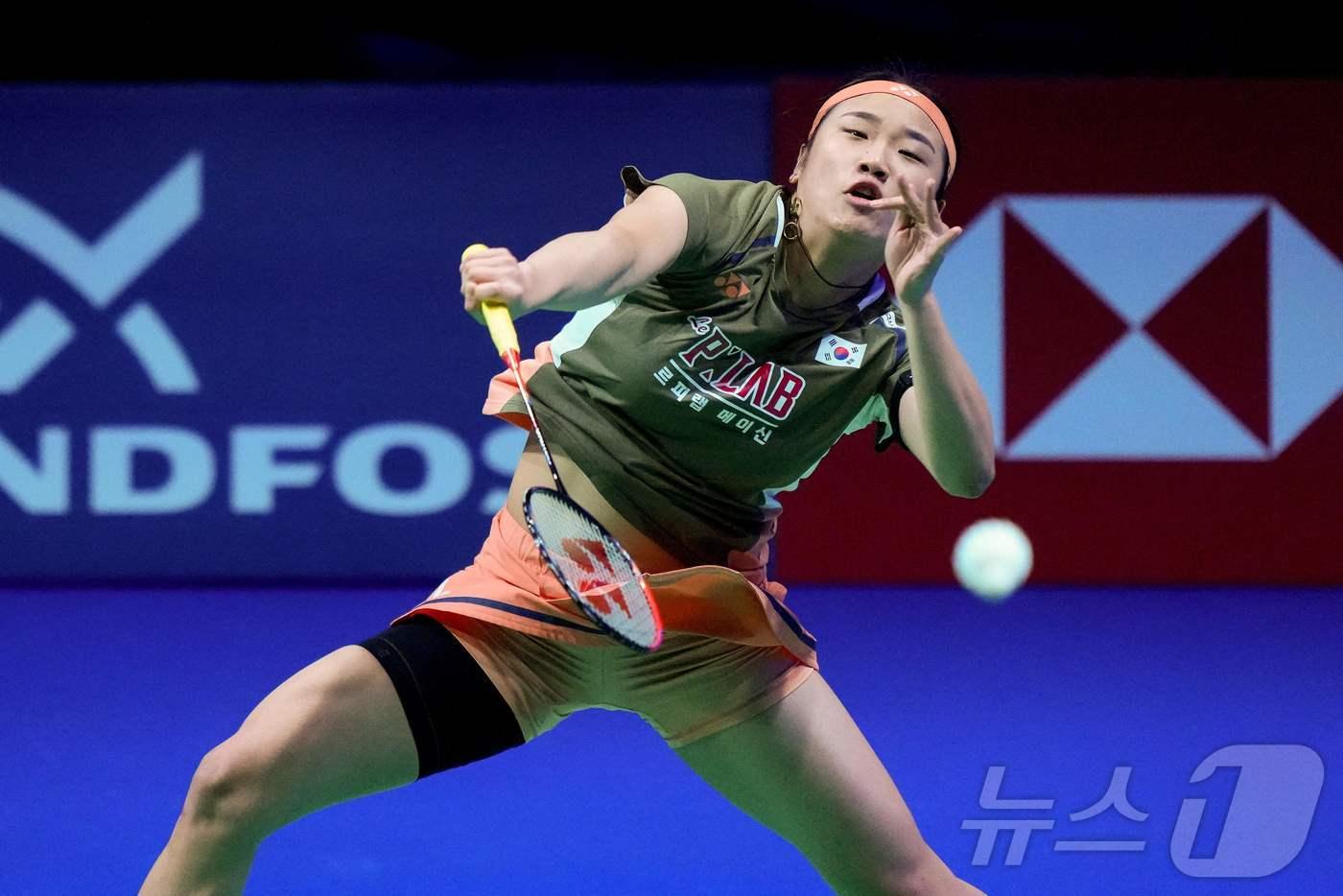 안세영. ⓒ AFP=뉴스1