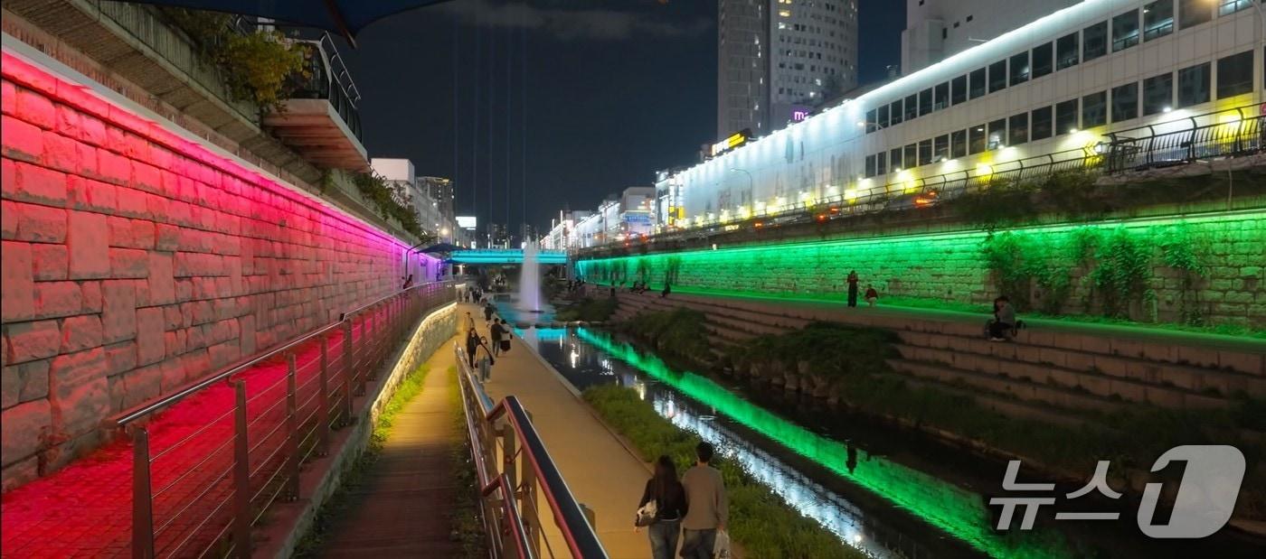 청계천 모습&#40;서울시 제공&#41;