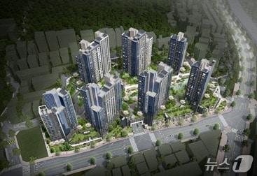 본문 이미지 -  홍은동 5구역 예상 조감도 (서울시 제공)  뉴스1 ⓒ News1