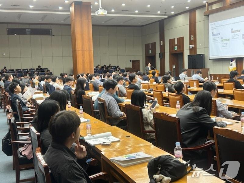 본문 이미지 - '제18회 건설기술연구 우수사례 발표회' 모습.(부산시 제공. 재판매 및 DB금지)