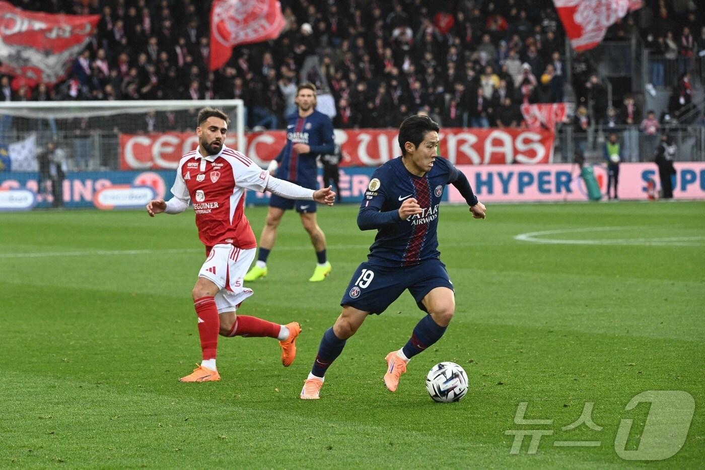 파리 생제르맹 이강인. ⓒ AFP=뉴스1