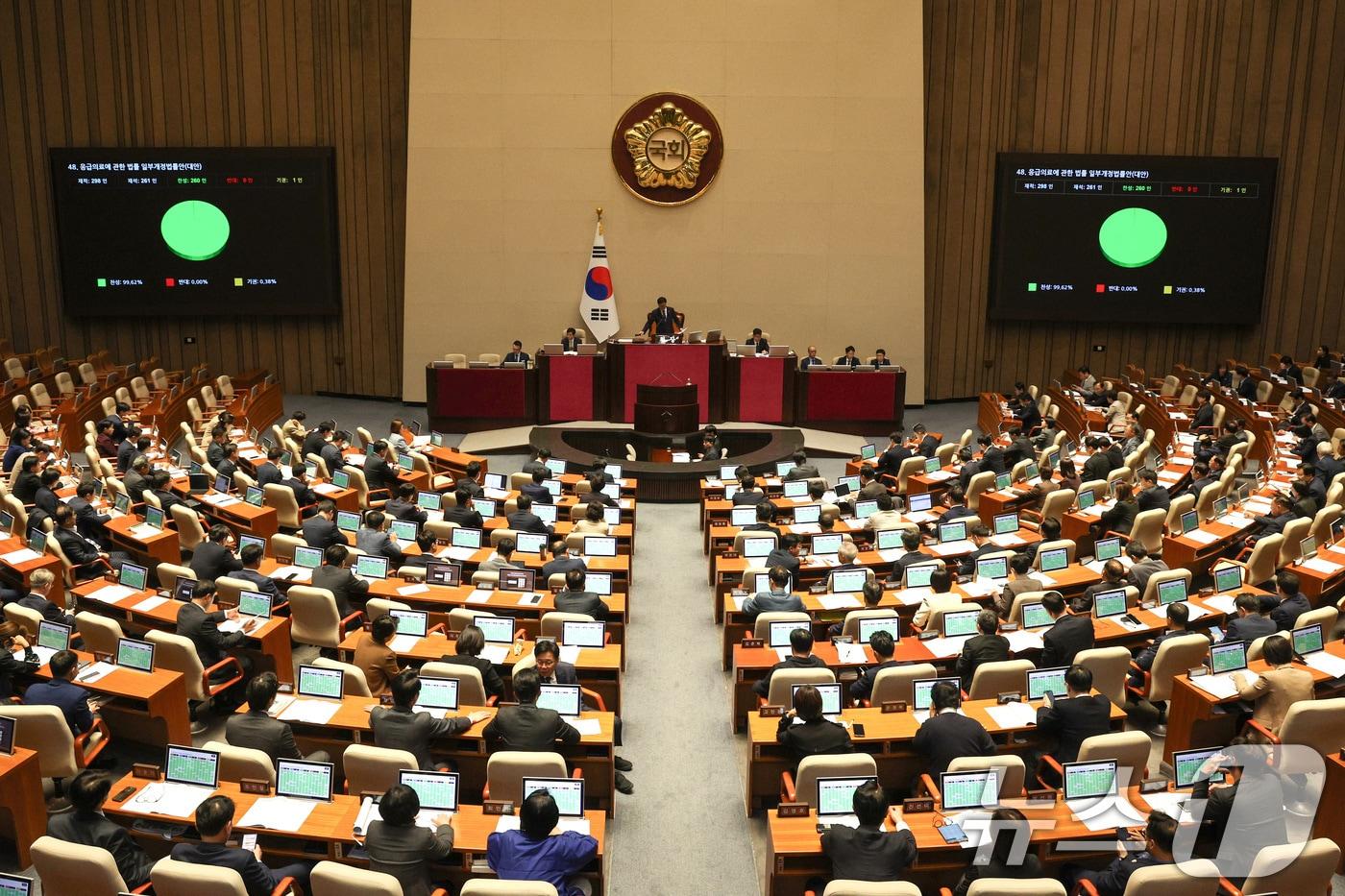 지난달 26일 서울 여의도 국회에서 열린 제 429회국회&#40;정기회&#41; 제10차 본회의. 2025.10.26/뉴스1 ⓒ News1 신웅수 기자