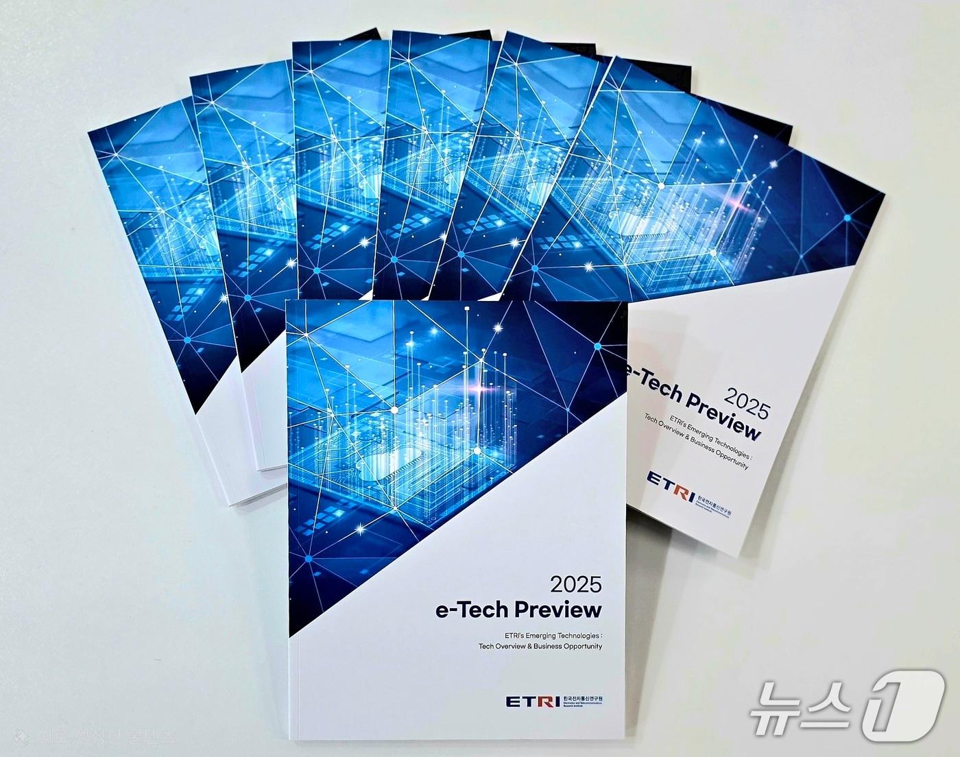 본문 이미지 - 2025 e-테크 프리뷰(ETRI 제공) /뉴스1