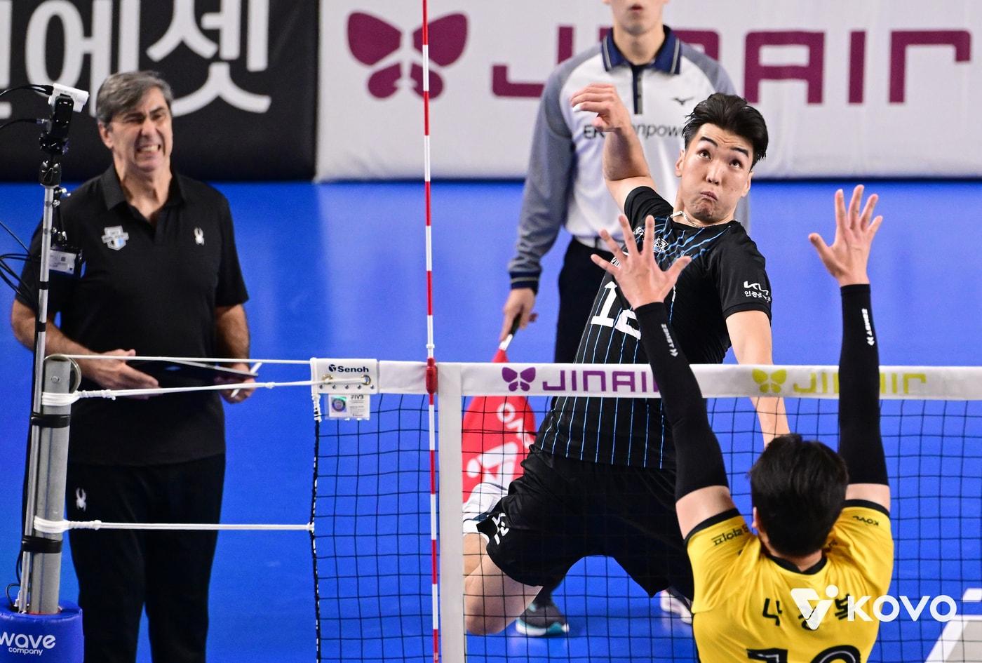 현대캐피탈 바야르사이한. &#40;KOVO 제공&#41;