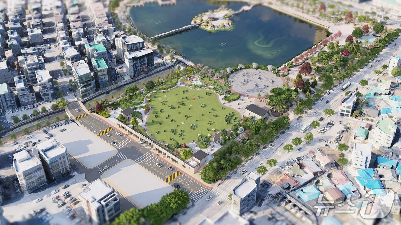 서산 예천지구 공영주차장·초록광장 조성사업 조감도(서산시 제공. 재판매 및 DB금지)2025.10.27/뉴스1