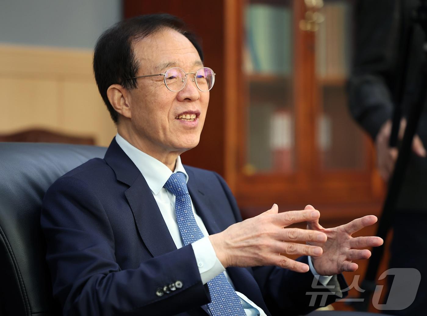 본문 이미지 - 이석연 국민통합위원장. /뉴스1 ⓒ News1 김진환 기자