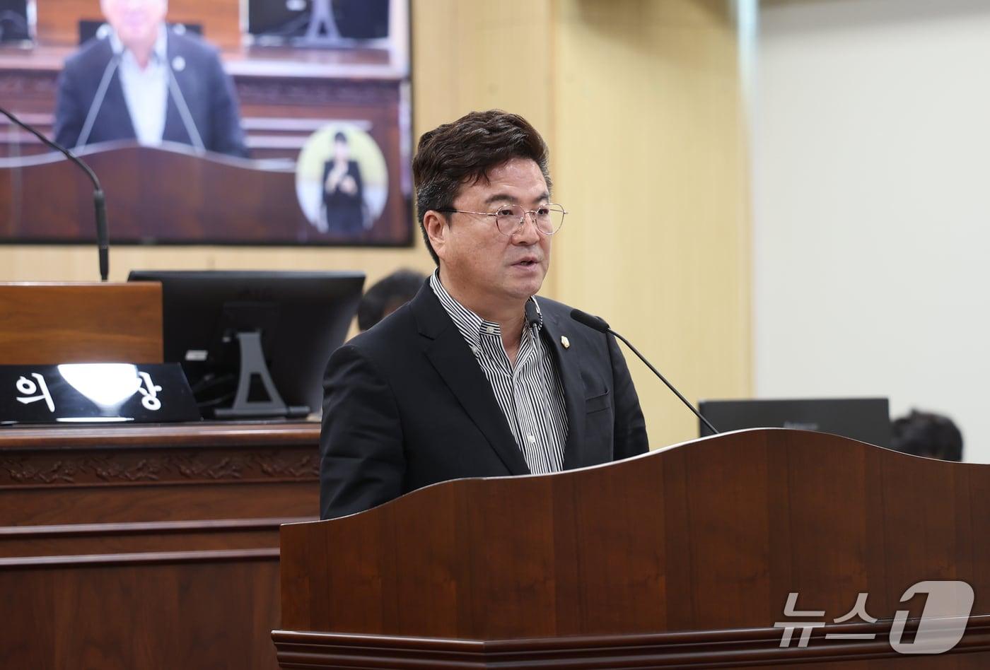 국민의힘 정영석 청주시의원.&#40;청주시의회 제공. 재판매 및 DB 금지&#41;/뉴스1