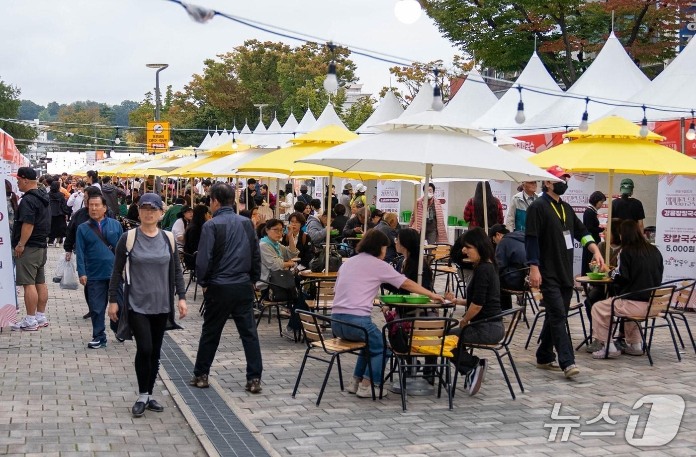 지난해 강릉누들축제 당시.&#40;강릉시 제공, 재판매 및 DB 금지&#41; 2025.10.27/뉴스1
