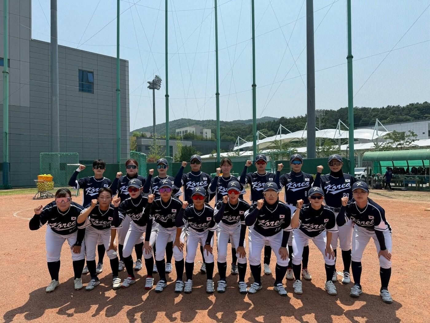 본문 이미지 - 소프트볼 국가대표팀. &#40;대한야구소프트볼협회 제공&#41;
