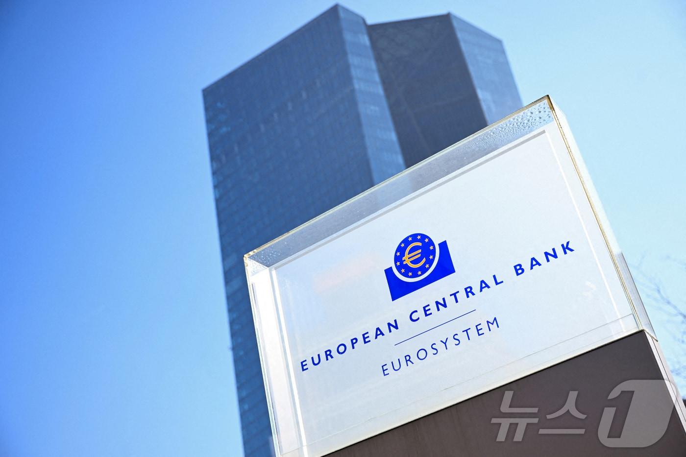 독일 프랑크푸르트 소재 유럽중앙은행&#40;ECB&#41; 본부 건물. 2025.3.6 ⓒ 로이터=뉴스1 ⓒ News1 강민경 기자