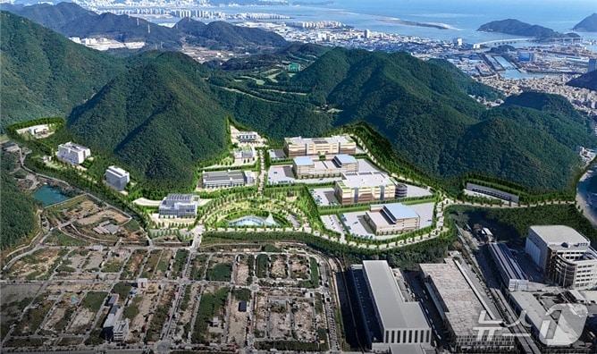 본문 이미지 - 보배복합지구 조감도.&#40;경자청 제공. 재판매 및 DB 금지&#41;