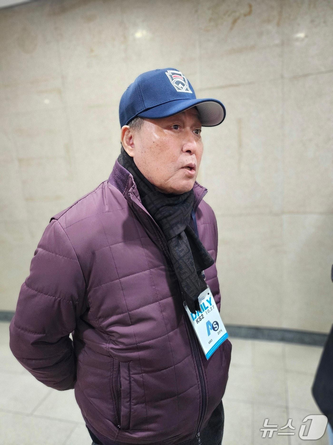 본문 이미지 - 김인식 전 한화 이글스 감독. ⓒ News1