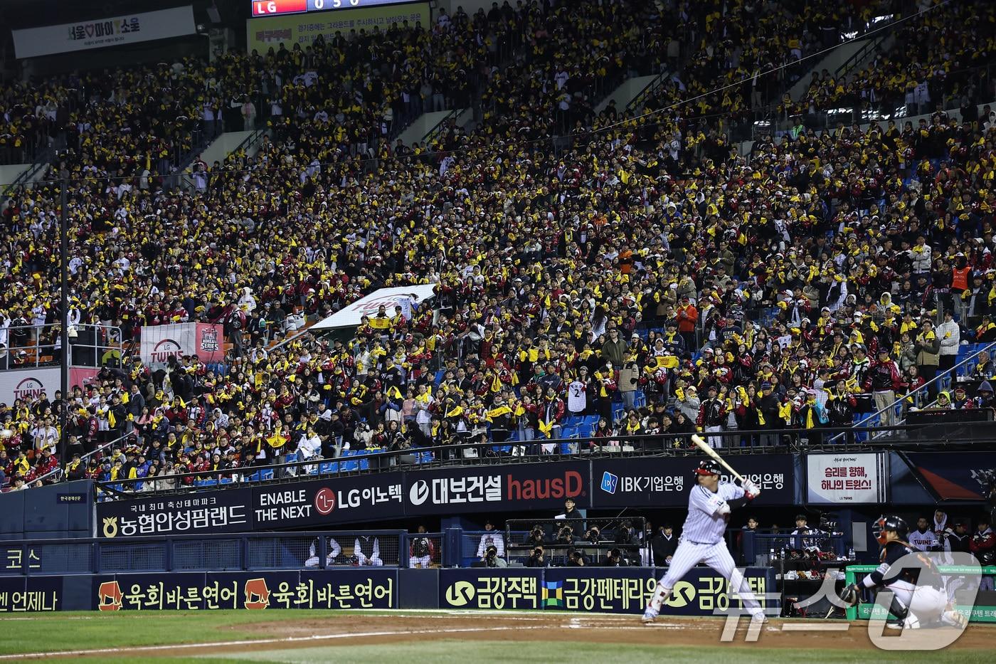 프로야구 경기. 2025.10.27/뉴스1 ⓒ News1 김도우 기자