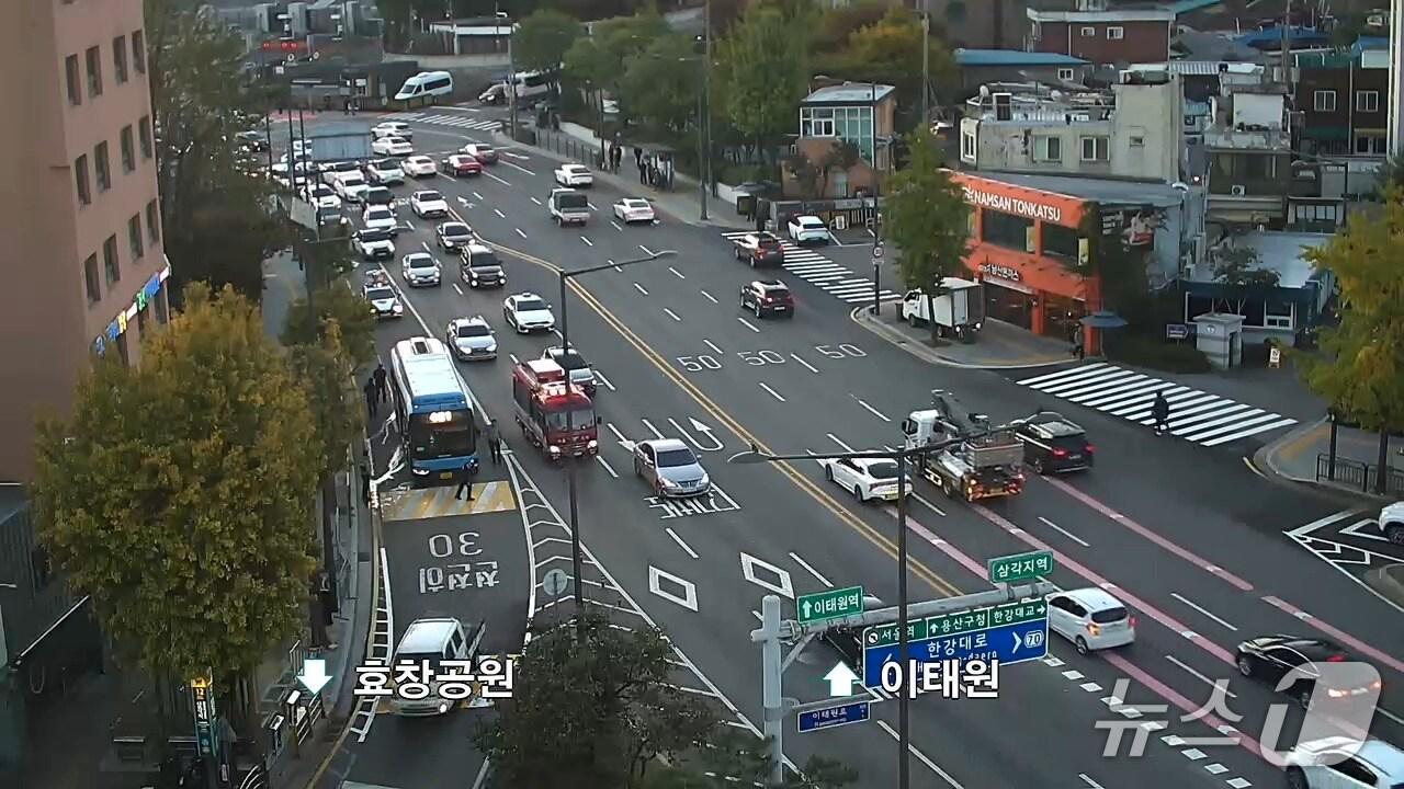 본문 이미지 - (경찰청 도시교통정보센터)